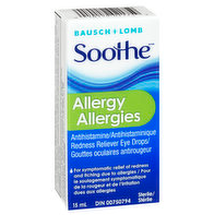 Soothe Allergy Drop by Bausch and Lomb